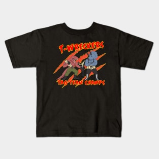 T- Wreckers Tag Team Champs Kids T-Shirt